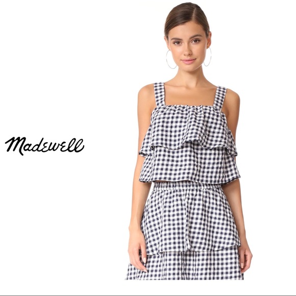 Madewell Tops - Madewell Gingham SET